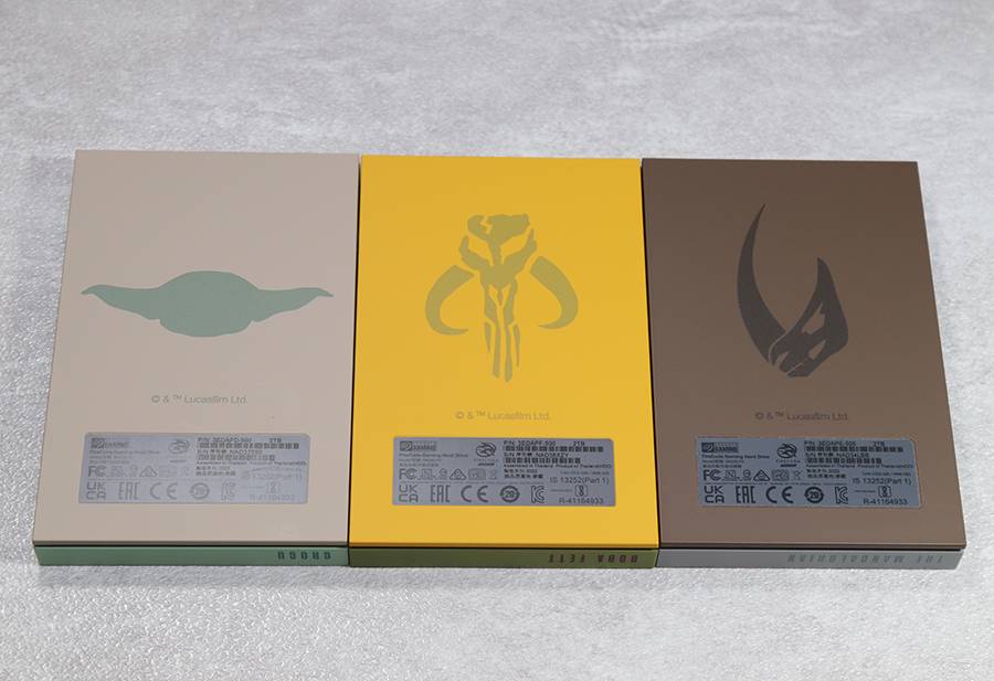 星战迷必收！ 希捷三款星战人物特别版 FireCuda 2.5吋外接式硬盘开箱介绍