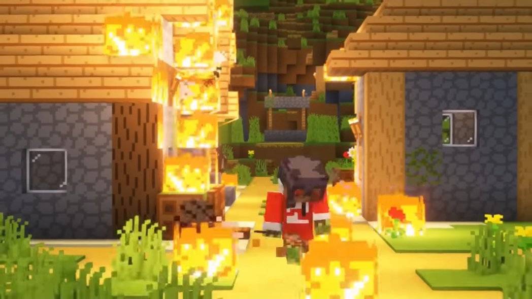 图/撷取自 YouTube【Minecraft is Trying to Kil...
