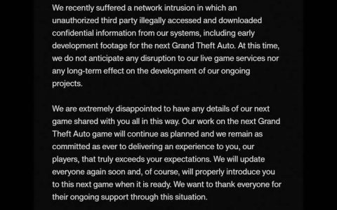 《GTA6》游戏画面属实！Rockstar Games：将继续游戏开发，最终效果会超出预期
