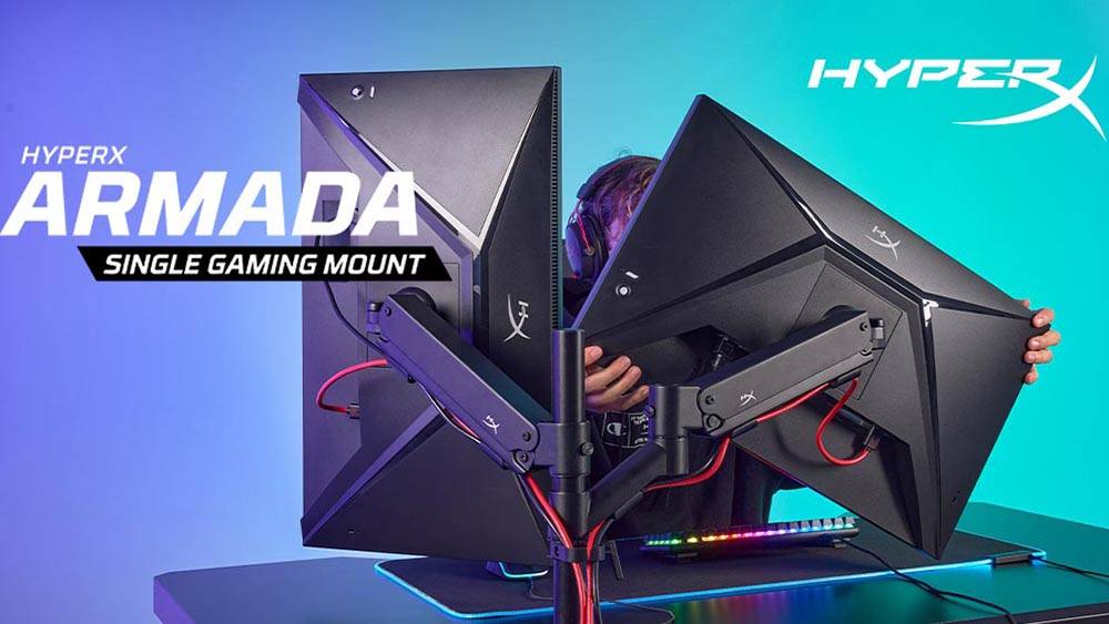 释放你的桌面空间！ HyperX 推出全新Armada 25及27寸电竞屏幕