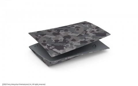 PS5推出全新灰色迷彩系列！让你的PS5拥有战场上的狂野之风！