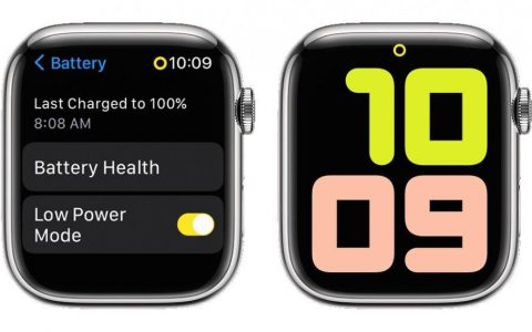 「低耗电模式」一键延长 Apple Watch 续航力！ 但这7项功能会被停用