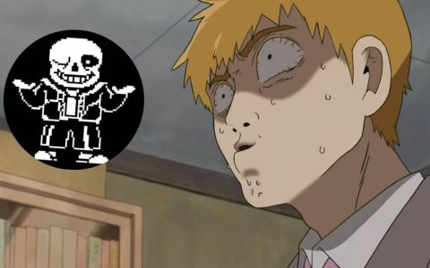《路人超能100》灵幻是推特人气王？ 乱入无关投票横扫战局 最终被《Undertale》Sans教做人