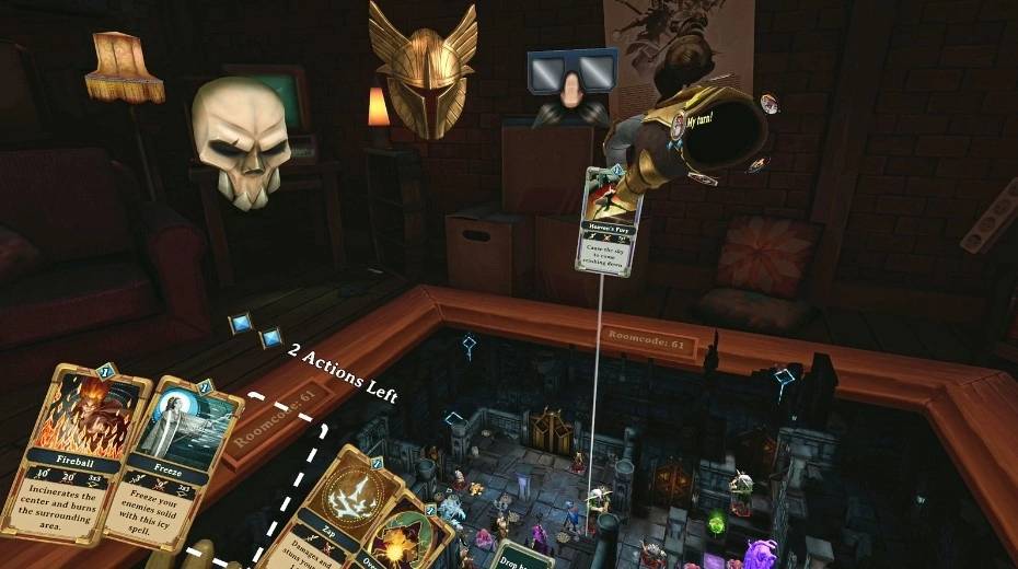 《Demeo》PS VR2 即将登场！ 体验手动操作旗子移动战斗的拟真桌游对战快感