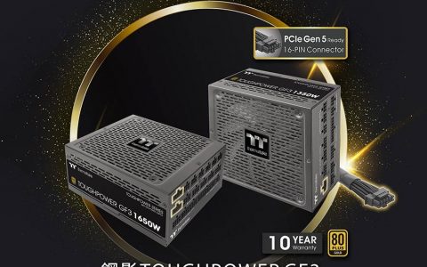 迎接 ATX 3.0 新世代！ 曜越新推出 Toughpower GF3 金牌电源系列