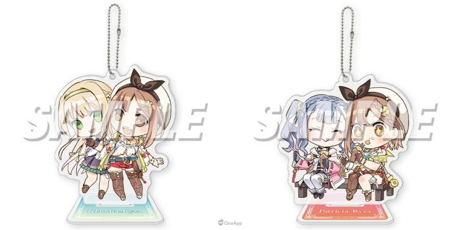 Acrylic Stand Key Holder Ryza horz