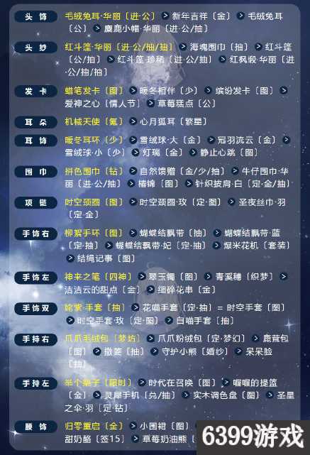 奇迹暖暖夏夜星空搭配攻略 （满天繁星夏夜星空高分怎么搭配）  第2张