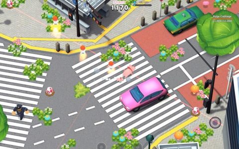 4 人对战手游《HUNGRY PIGS》Steam 版现已上架