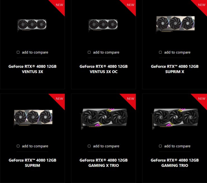 老黄一声令下RTX 4080 12GB真被取消不发了，非公厂商们纷纷删除宣传页