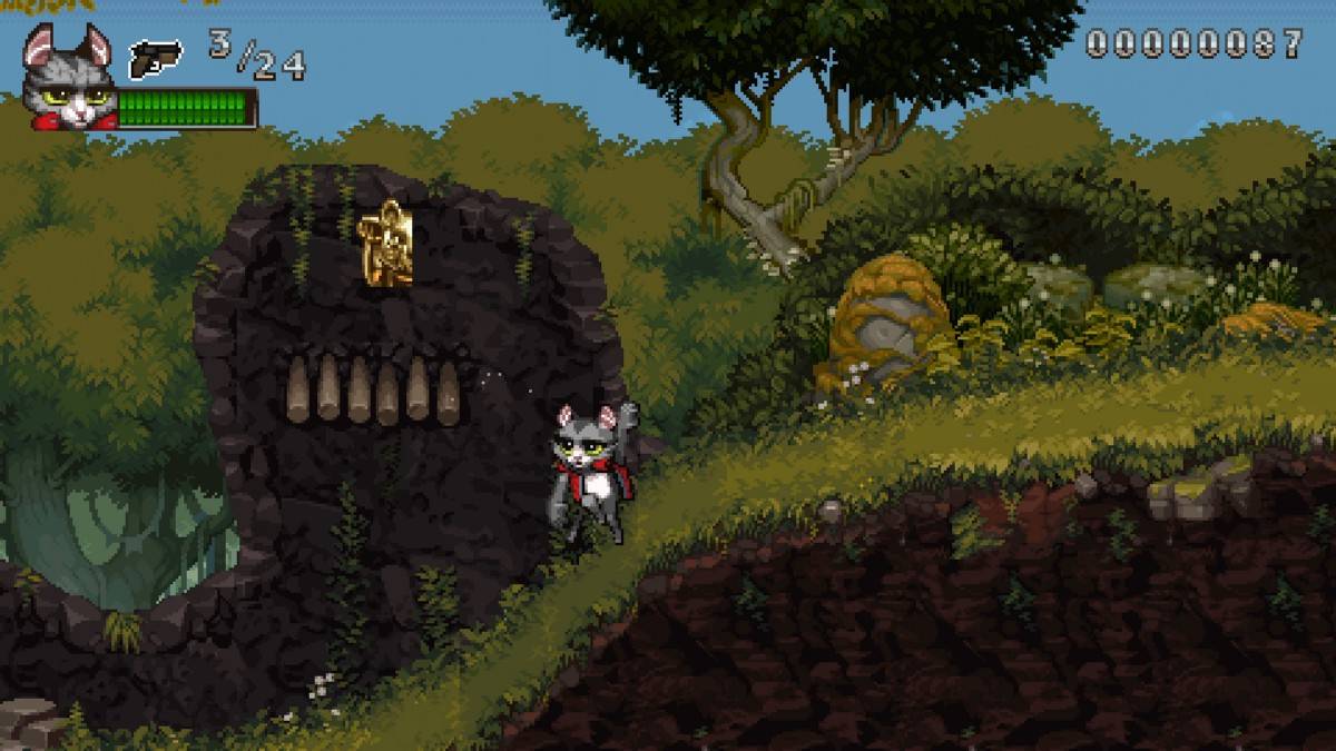 试玩初体验#14-《Super Catboy》DEMO|在横向卷轴动作游戏惨遭无情对空！？