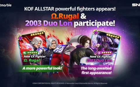 《THE KING OF FIGHTERS ALLSTAR》全新格斗家与活动等内容登场