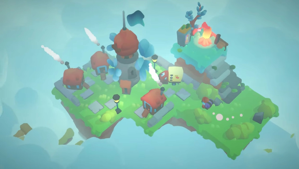 Steam 探索解谜《Wanderful》正式公开，用瓷砖拓展一个温柔的世界