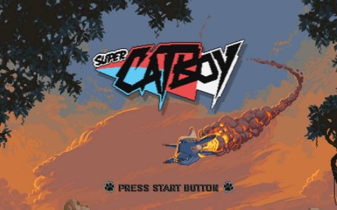 试玩初体验#14-《Super Catboy》DEMO|在横向卷轴动作游戏惨遭无情对空！？