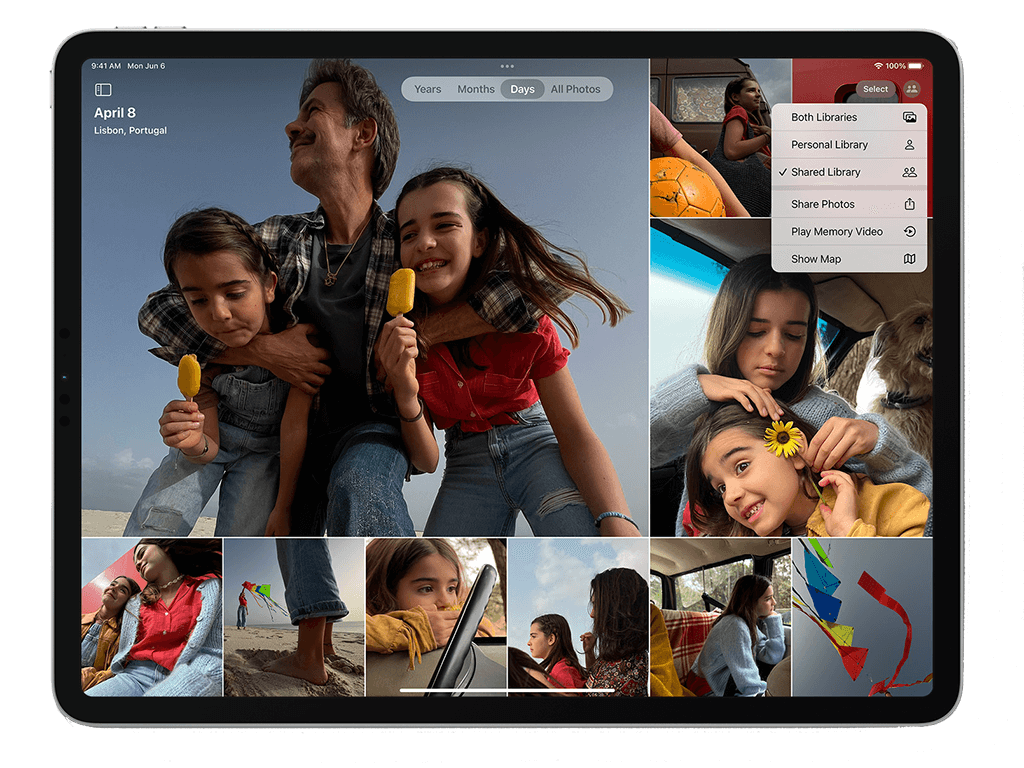 iPadOS 16 功能：icloud 图库共享