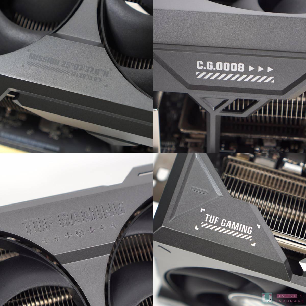 ASUS TUF Gaming RTX 4090 OC 24GB 显示卡外观解禁开箱