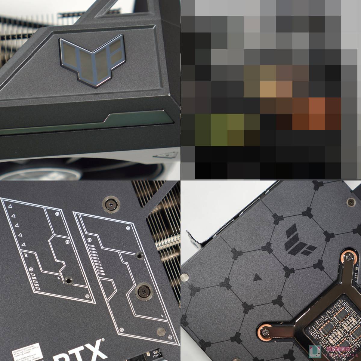 ASUS TUF Gaming RTX 4090 OC 24GB 显示卡外观解禁开箱