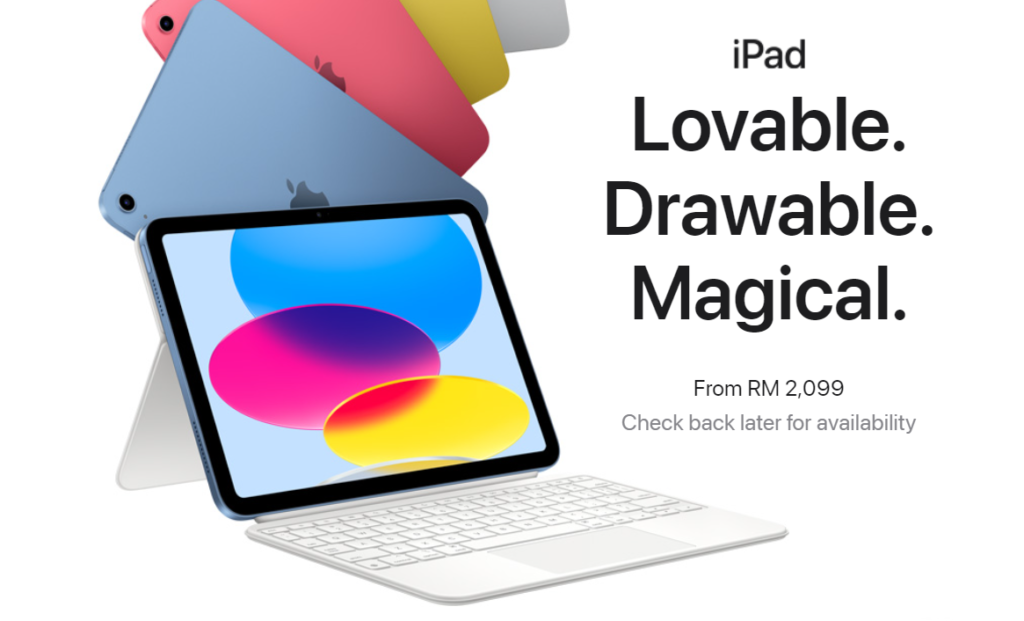 iPad 10彻底告别Lightning接口，改用USB-C接口！但别开心太早，你可能需要花多RM55买 USB-C 转换器为Apple Pencil进行配对和充电