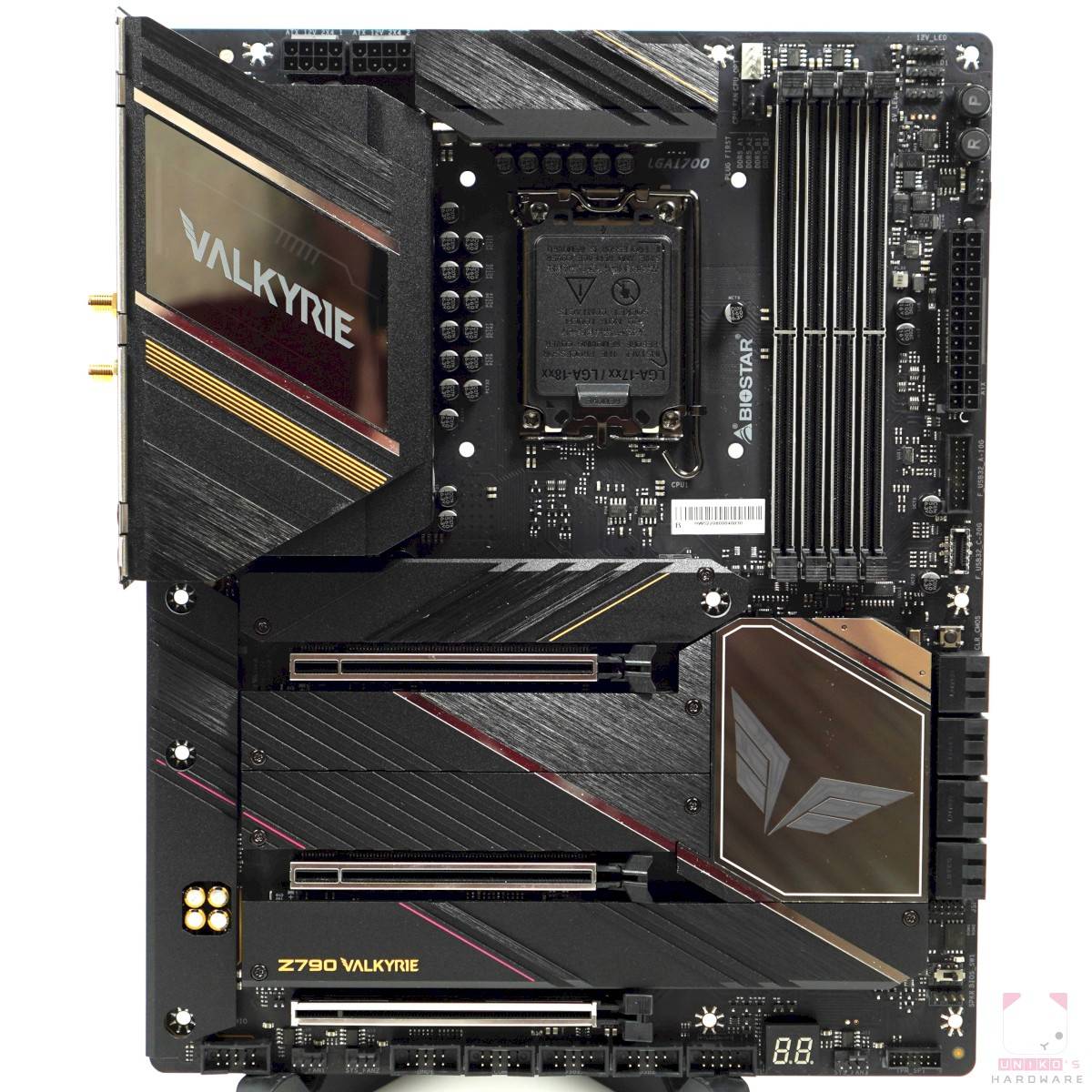 BIOSTAR Z790 VALKYRIE 主板开箱评测