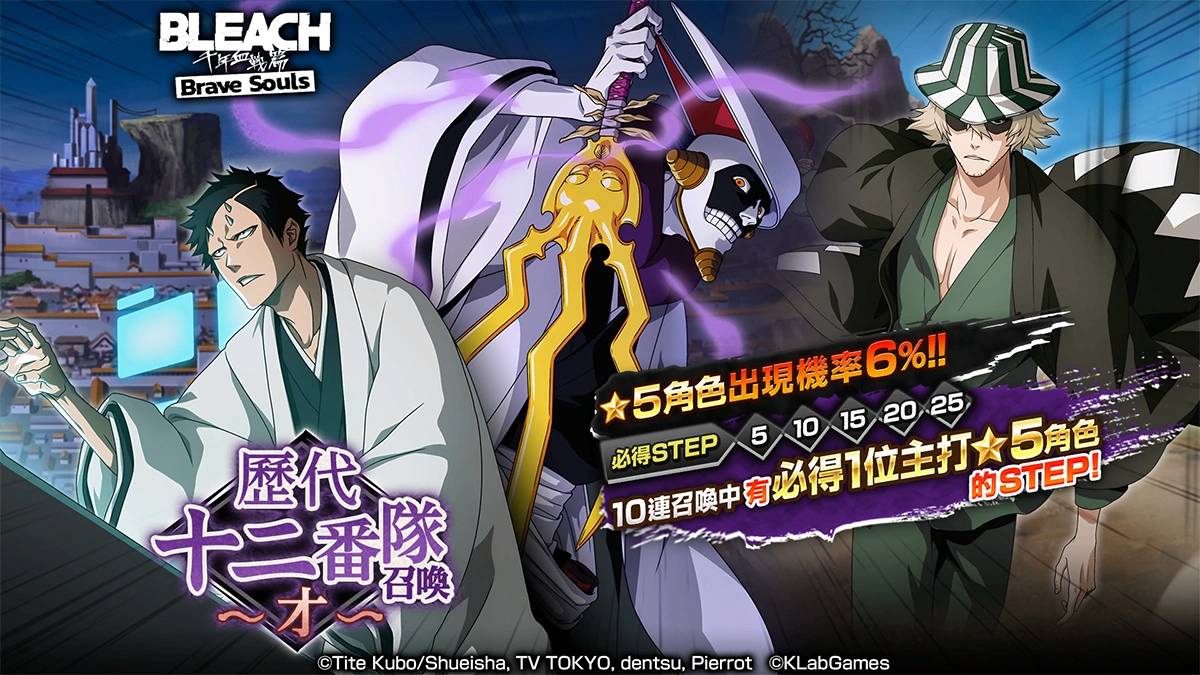 《BLEACH： Brave Souls》全球下载次数突破7000万次！ 庆祝活动隆重登场！