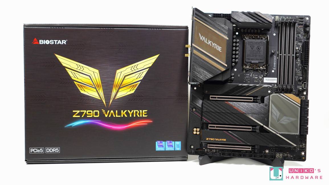 BIOSTAR Z790 VALKYRIE 主板开箱评测