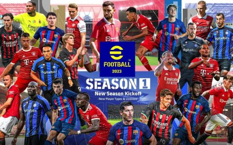 《eFootball 2023》家用机平台新增好友对战功能 还有DREAM TEAM的多款卡包