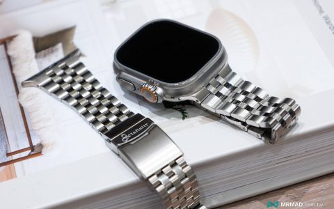 Apple Watch不铖钢表带开箱！ ULTRA系列5珠带时尚经典设计