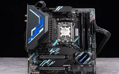 主流是我！ BIOSTAR RACING B650EGTQ 开箱测试 / 通吃 PCIe 5.0 显卡与 SSD