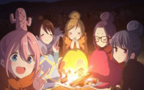 又可以继续露营了。《摇曳露营△》正式宣布 TV 动画第三季制作决定，放送日未定。