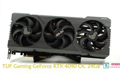 ASUS TUF Gaming RTX 4090 OC 24GB 显示卡外观解禁开箱