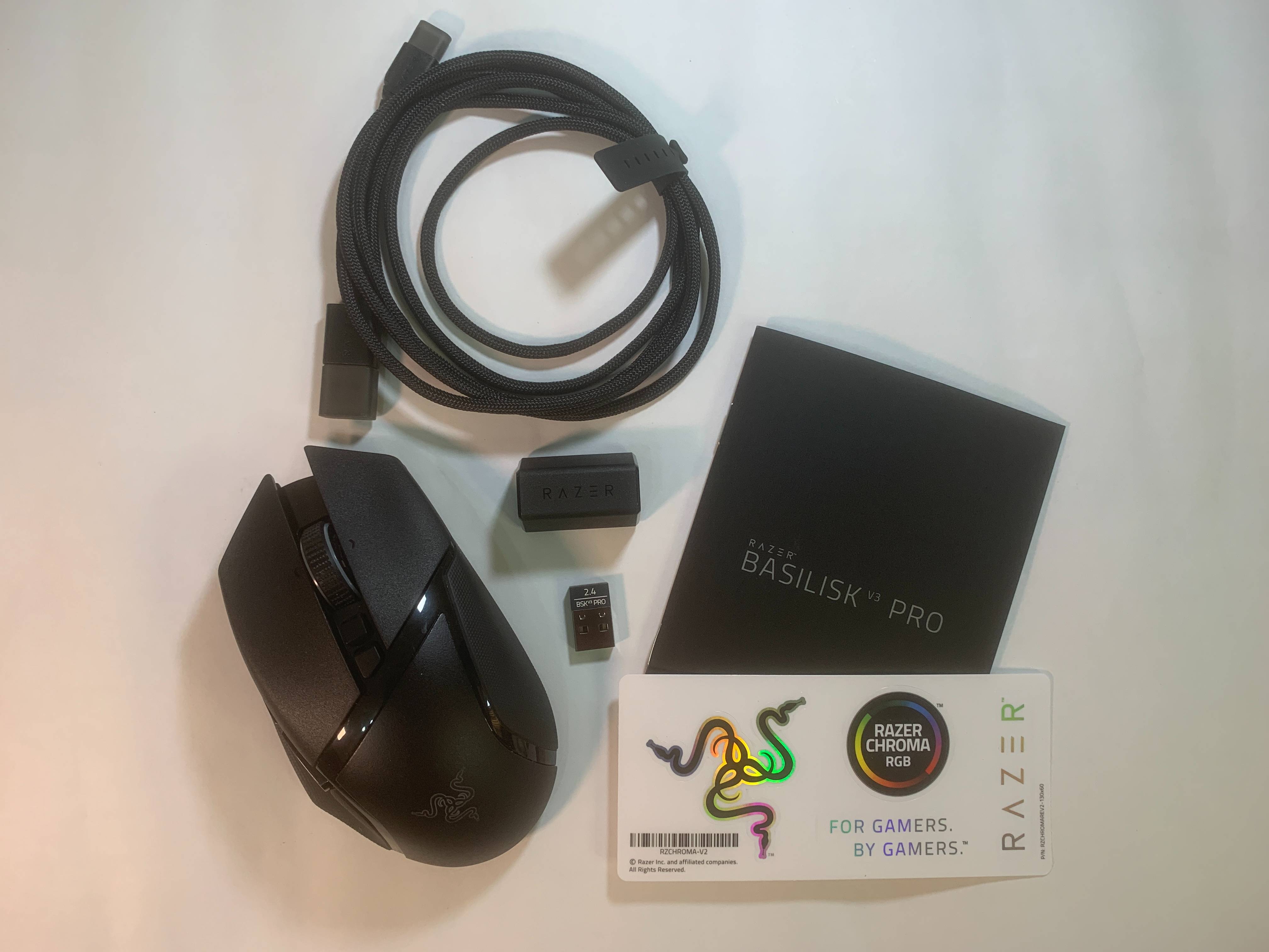 【开箱】王者登场，战无不胜 我们目前最先进的游戏鼠标 Razer Basilisk V3 Pro