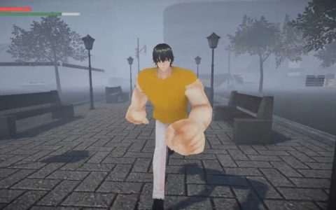 开发者将《链锯人》米津玄师新曲《Kick Back》肌肉恶魔做成动作游戏