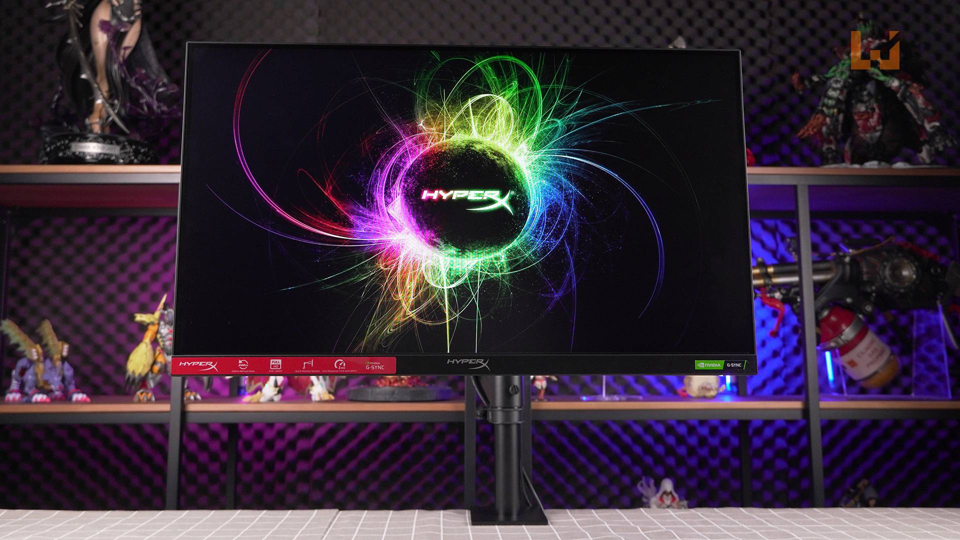 HyperX Armada 25电竞显示器评测！自带VESA脚架的显示器就是香！
