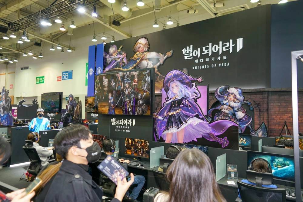 《星之后裔2：女神骑士》G-Star 2022开放现场试玩，华丽 2D 美术呈现动作演出