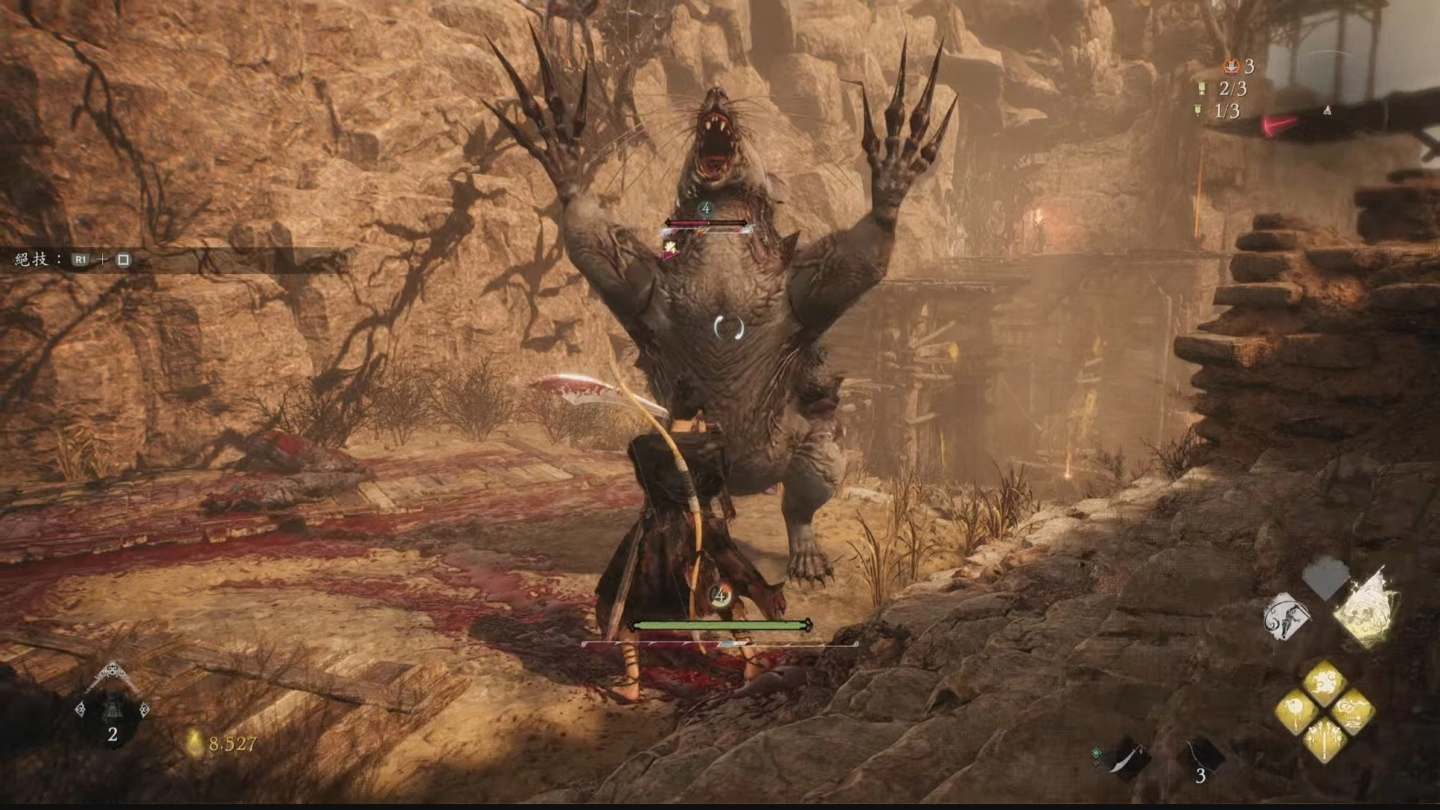 《卧龙：苍天陨落》PS5 版巴黎游戏周展出，东山关卡挑战巨大妖猪「封豨」