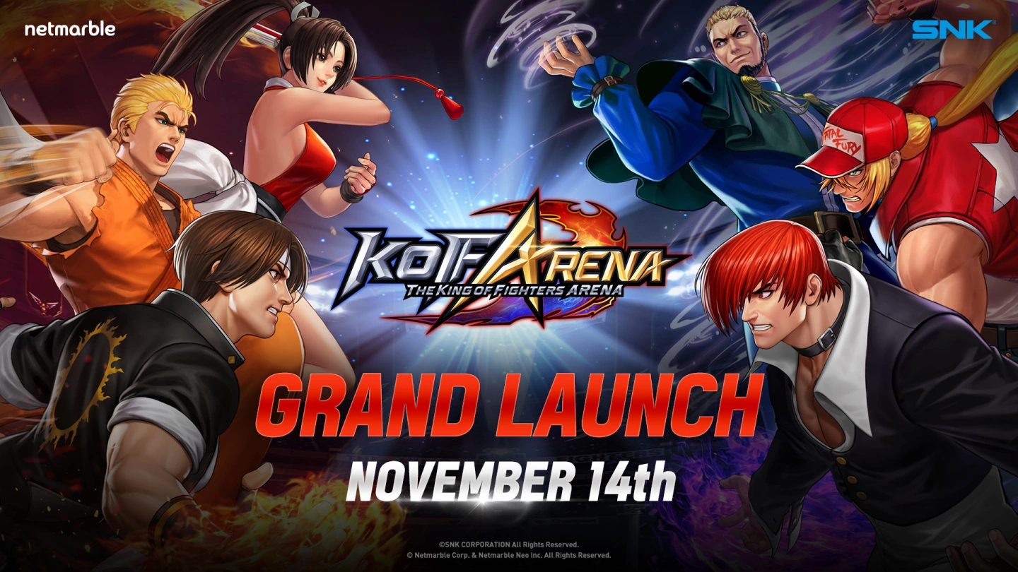 《THE KING OF FIGHTERS ARENA》上市日期揭晓 同步推出首次NFT控制器预售