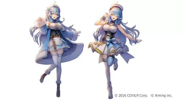 Hololive 旗下 VTuber「雪花菈米」x《卡拉邦 CARAVAN STORIES》合作活动登场