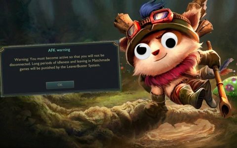 喝水上厕所臭了吗？ 《英雄联盟》新AFK判定遭抱怨太恼人 玩提摩蹲草丛直接吃警告？