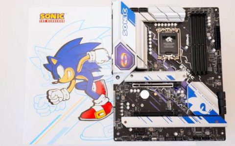 ASRock音速小子主板开箱，Z790 PG Sonic跨界混搭展现高速快感