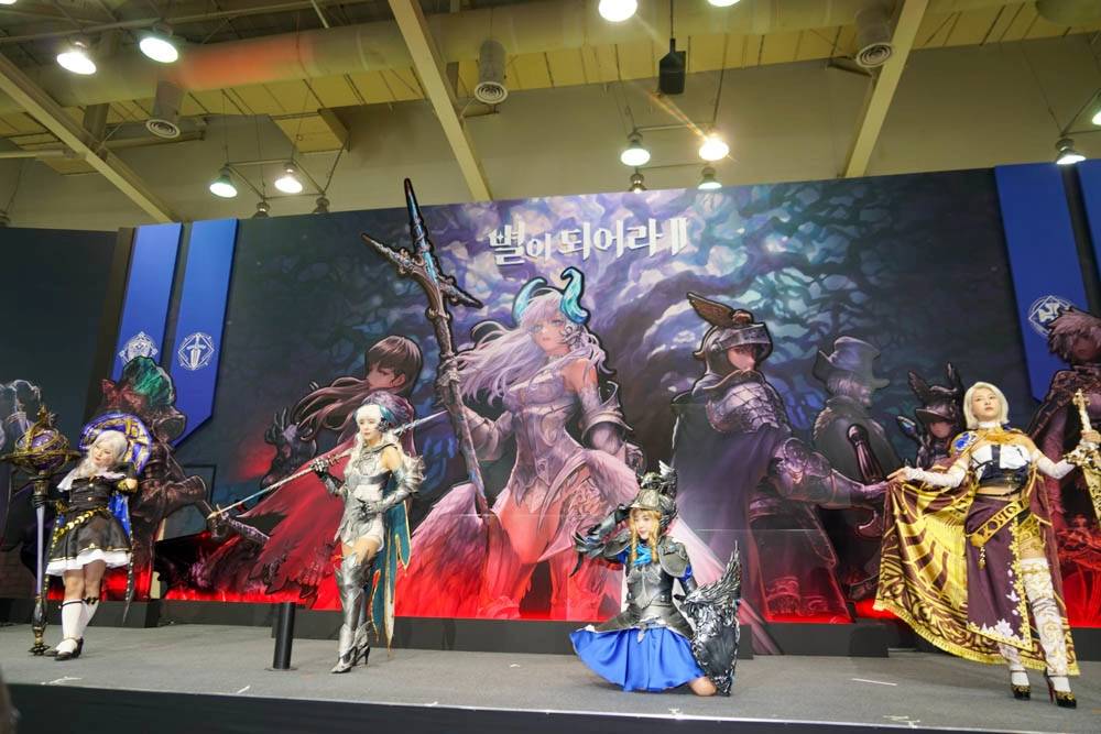 《星之后裔2：女神骑士》G-Star 2022开放现场试玩，华丽 2D 美术呈现动作演出