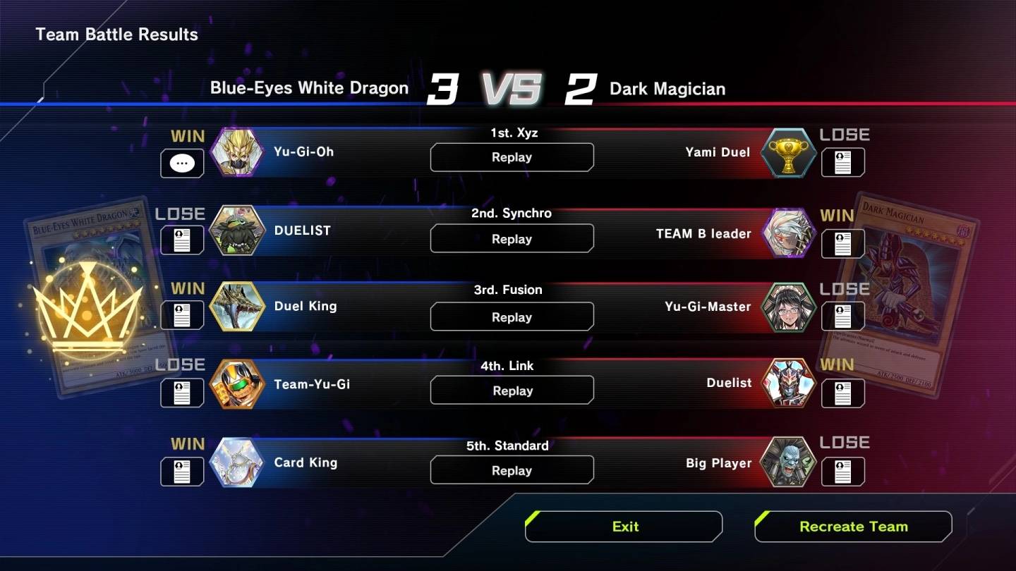 《游戏王 Master Duel》公开 Team Battle，3vs3/5vs5 团体对战让决斗更刺激
