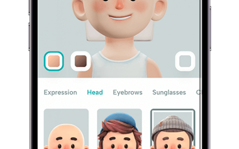 3D 头像生成器《Peeps》 免费制作 3D 人物，自由搭配人偶五官 （可商用）