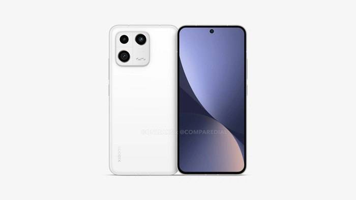 小米13标准版算绘图曝光：类似iPhone 14的铝制直边框，后置相机模组近方形