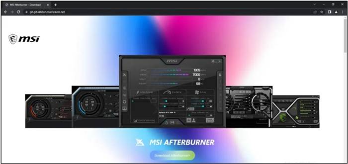 假冒微星显示卡超频工具 Afterburner 网站泛滥，劫持微软 Win10 / Win11 设备用于挖矿