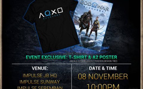 Impulse Gaming将在5个州属举办《战神：诸神黄昏》发售日庆祝活动！还有比赛和奖品等你赢取！