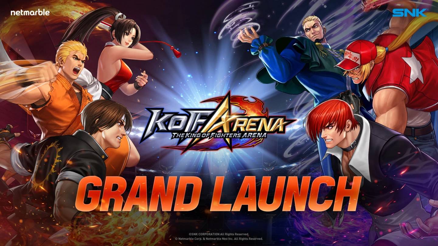 《THE KING OF FIGHTERS ARENA》事前预约突破200万 今日全球正式上市！