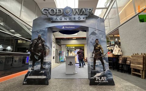 《God of War Ragnarok》大马独家展览体验！快来与奎托斯和阿特柔斯的巨型壁画合照吧！