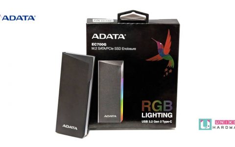 ADATA EC700G M.2 PCIe / SATA 固态硬盘外接盒开箱评测