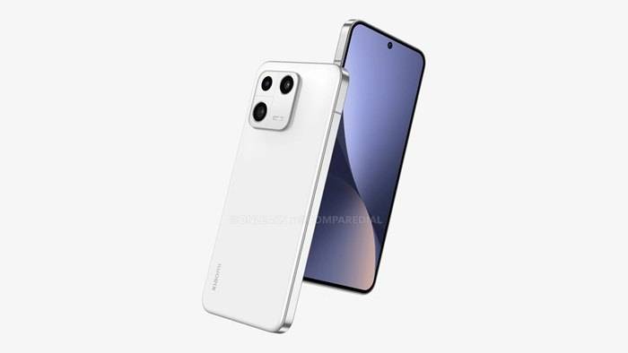 小米13标准版算绘图曝光：类似iPhone 14的铝制直边框，后置相机模组近方形