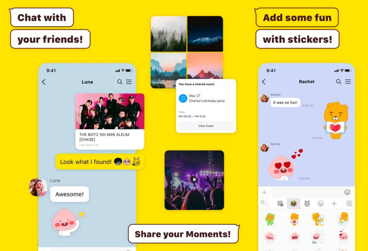 韩国通讯App：KakaoTalk