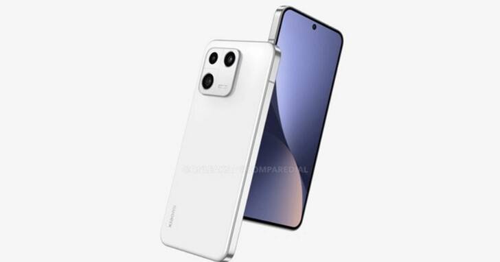 小米13标准版算绘图曝光：类似iPhone 14的铝制直边框，后置相机模组近方形